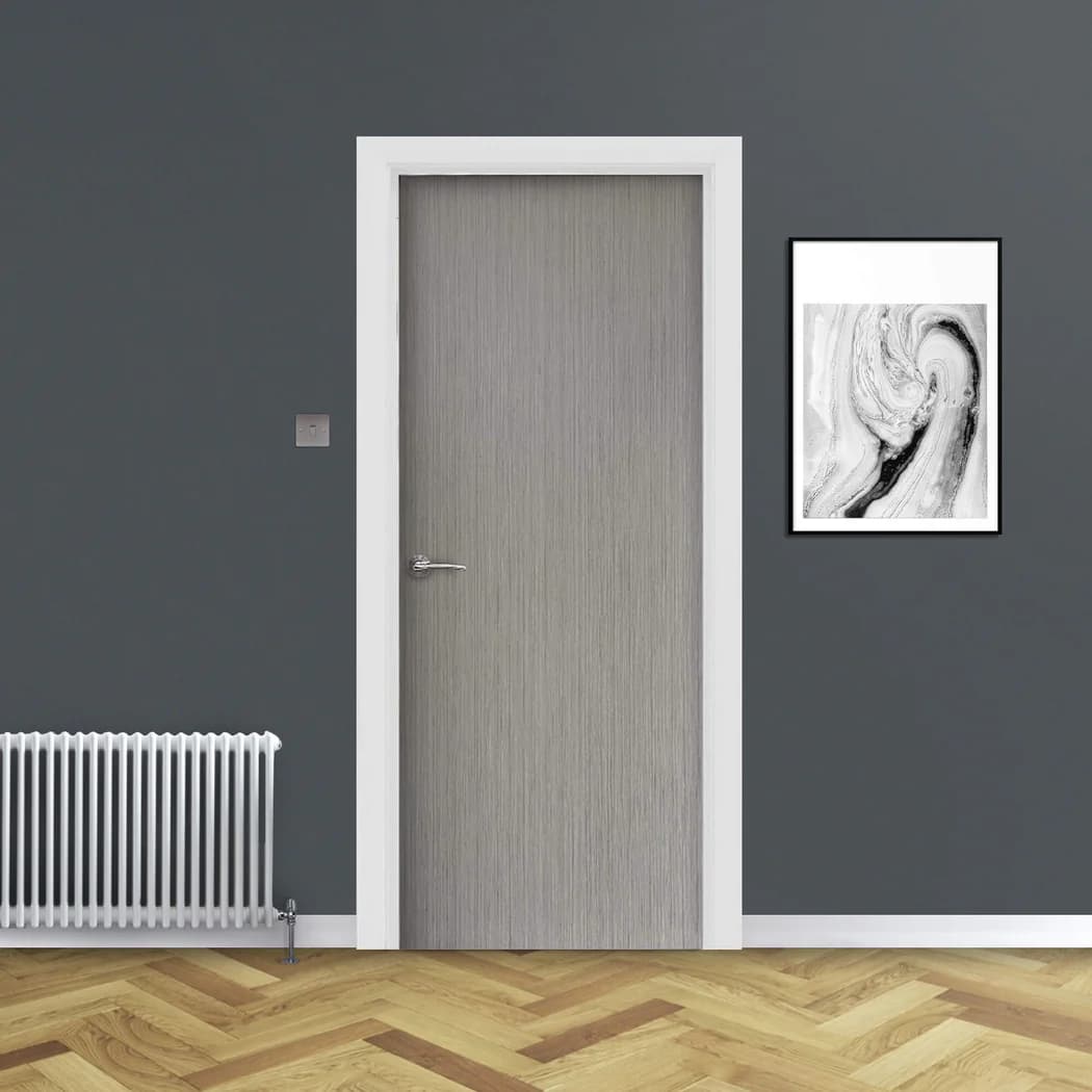 Modern flush internal door