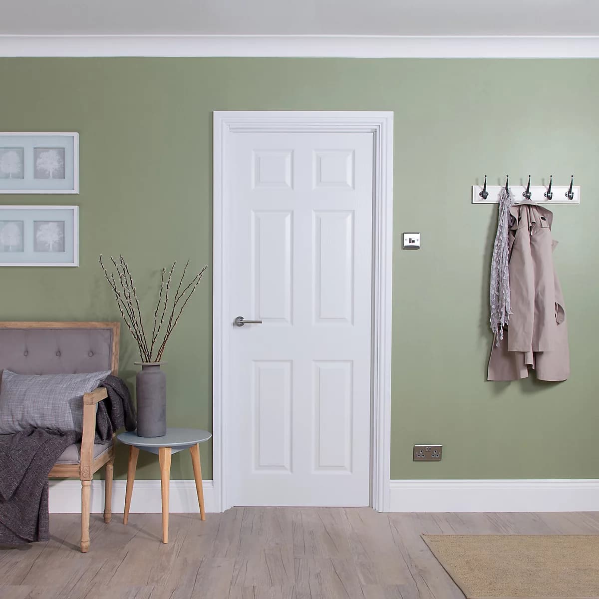 Classic panel internal door