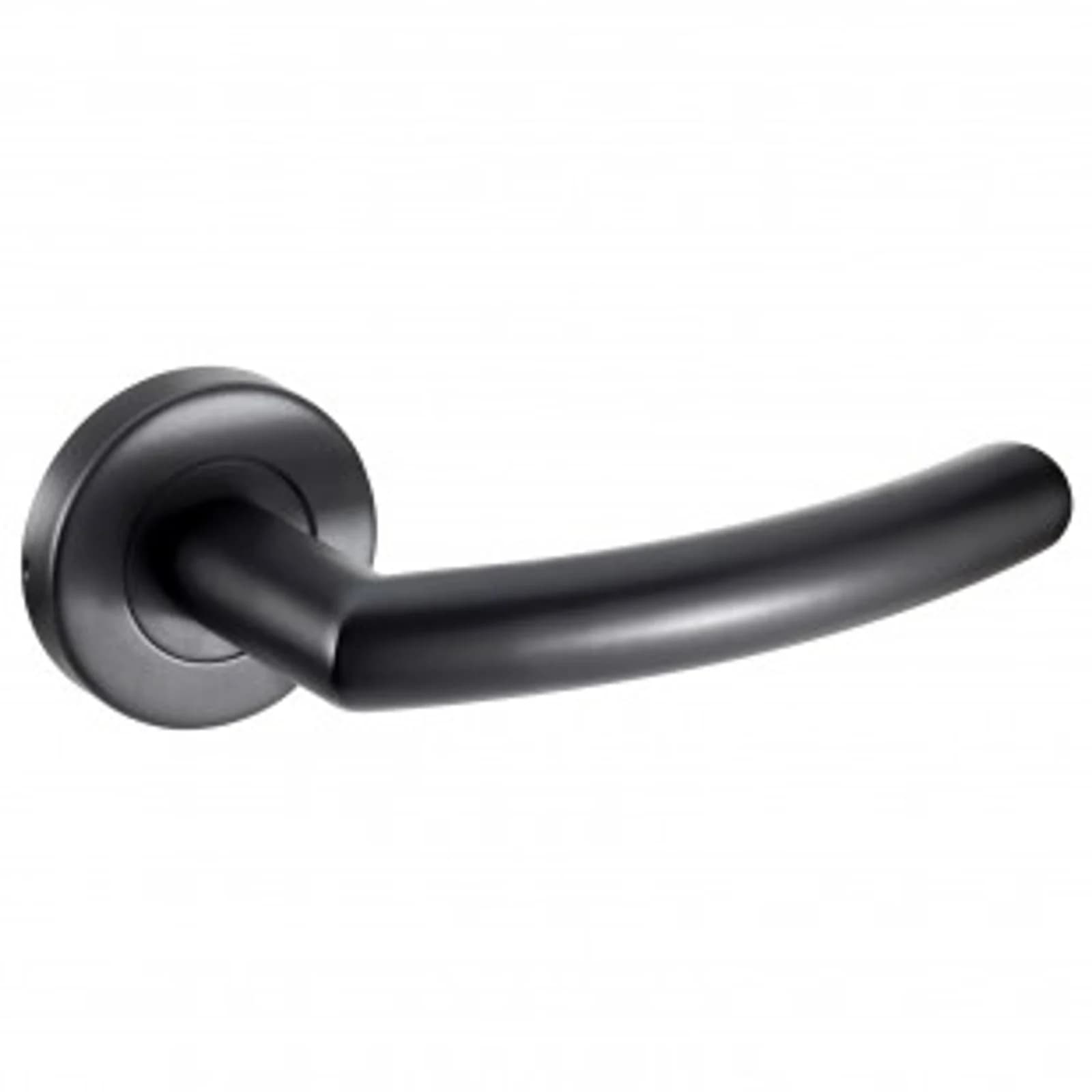Black Internal Door Handles With Matte Black Finish