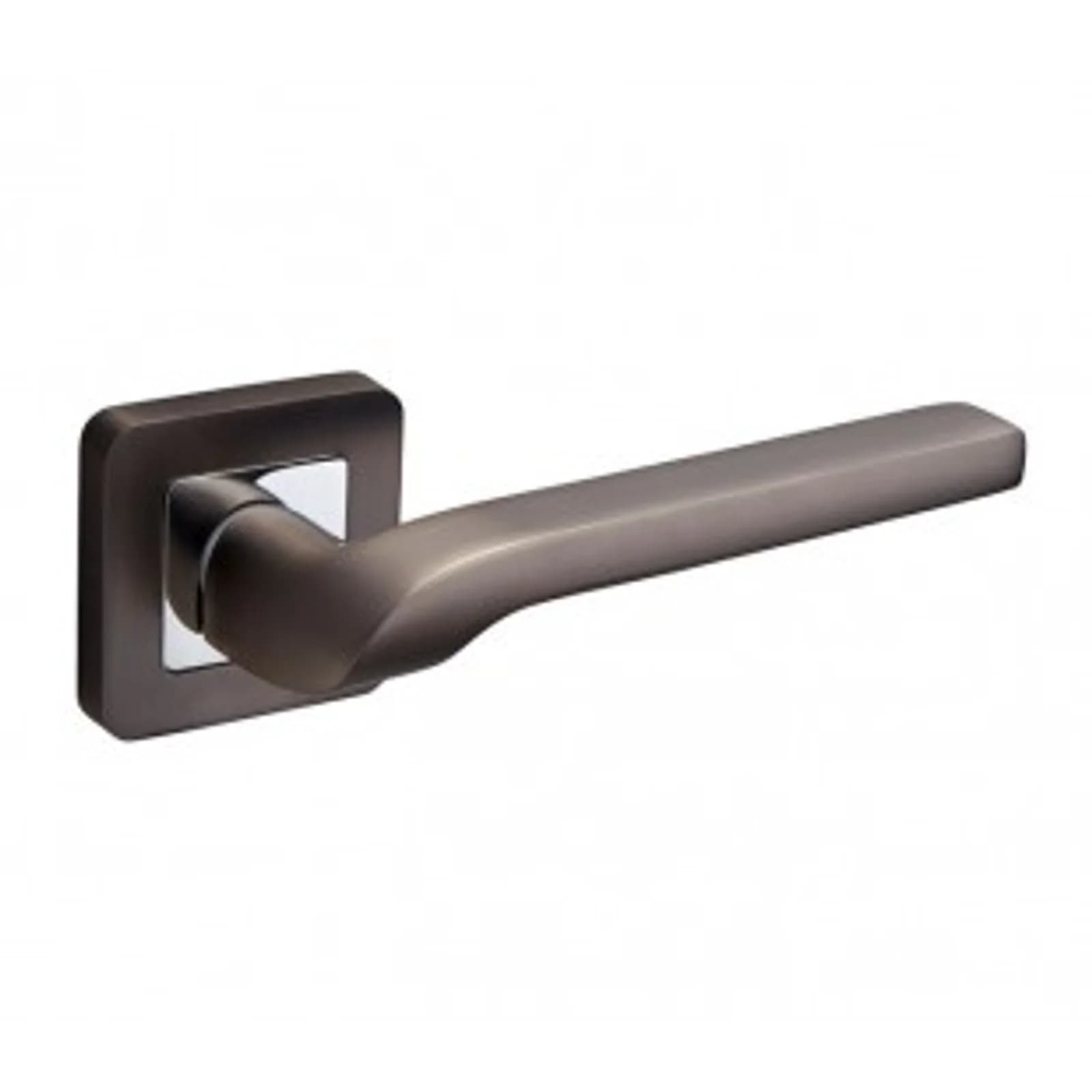 Black Door Handles On Square Rose