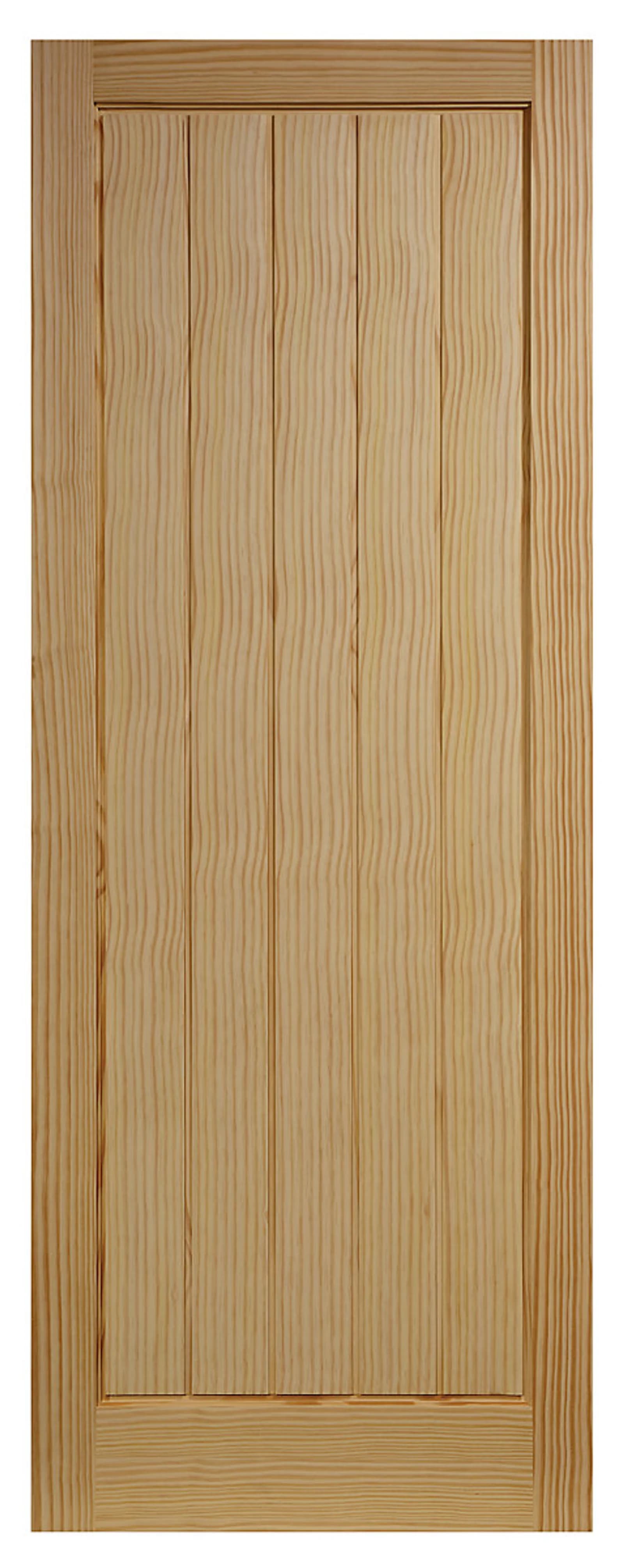 Fortia Unglazed Cottage Clear Pine Veneer Internal Timber Door