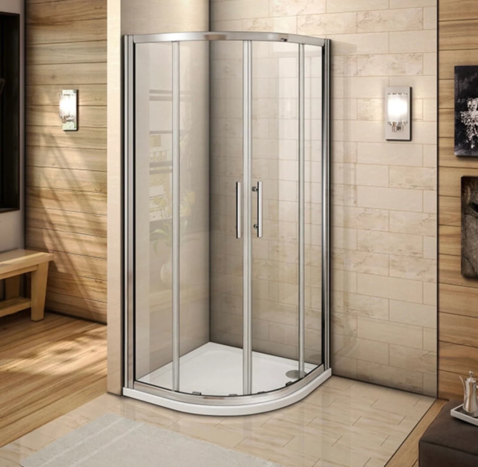 Quadrant Shower Door 900