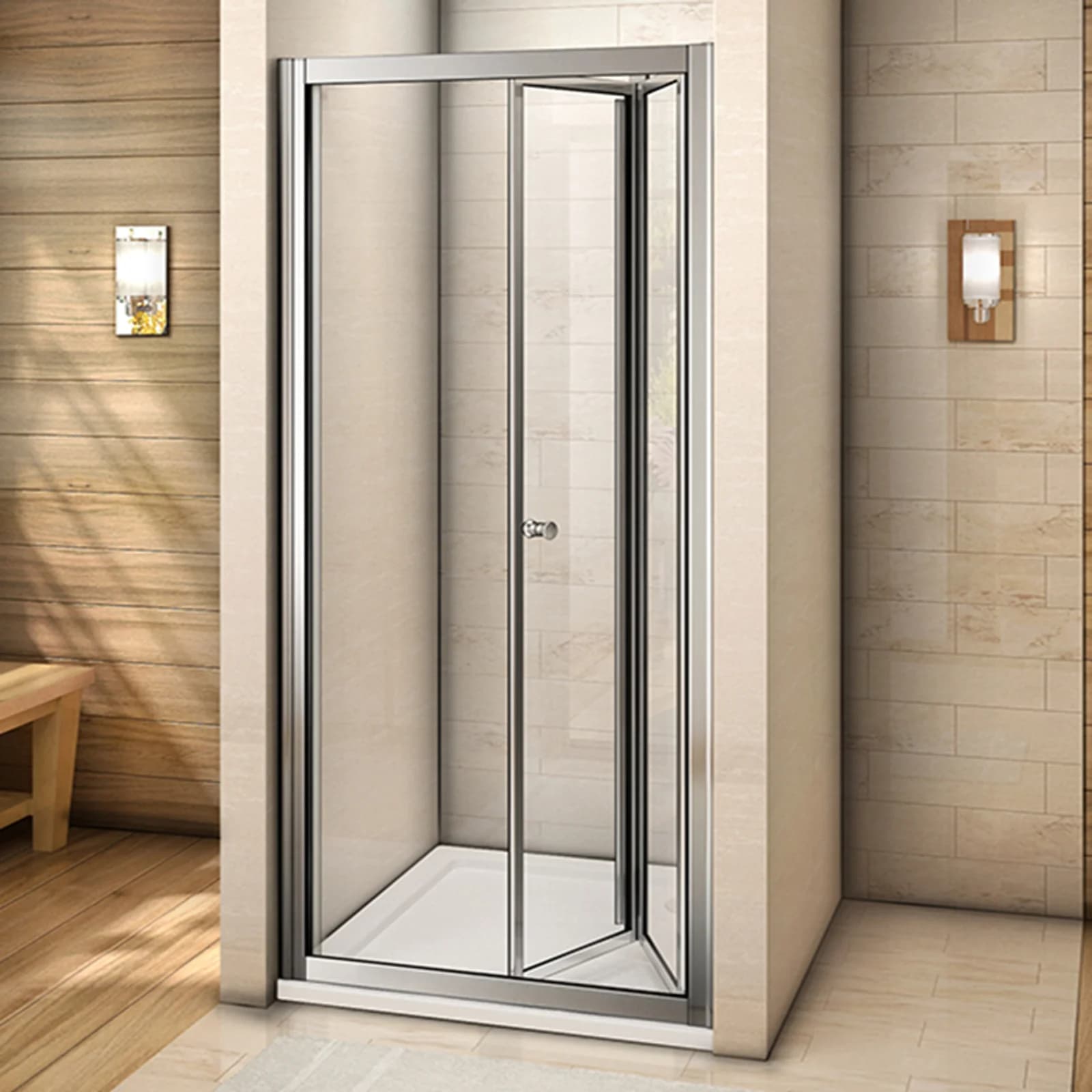 Bi-fold Shower Door 800