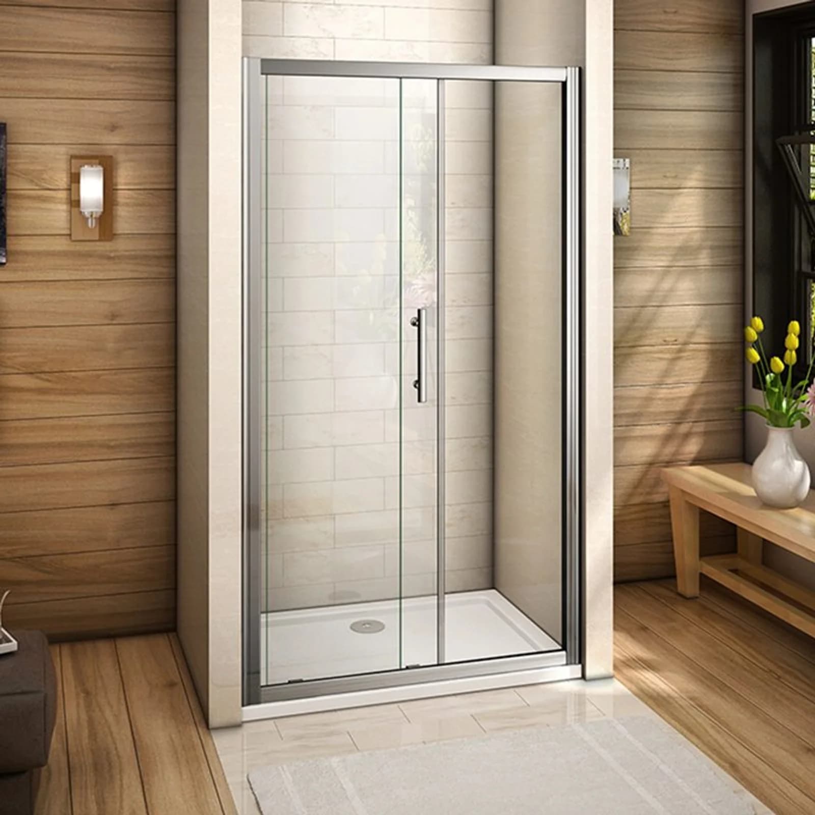 Sliding Shower Door 1100