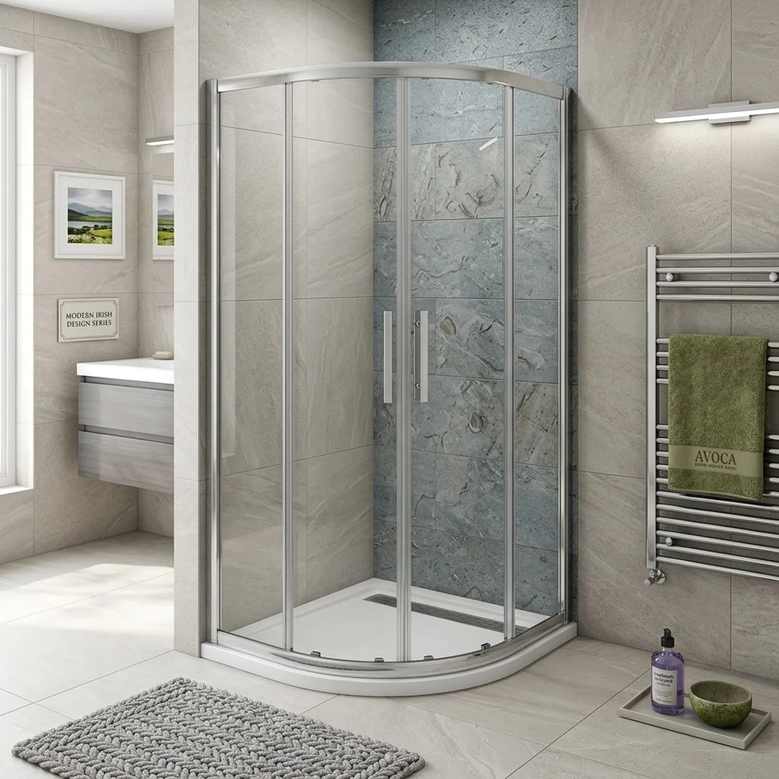 Quadrant Shower Door 800