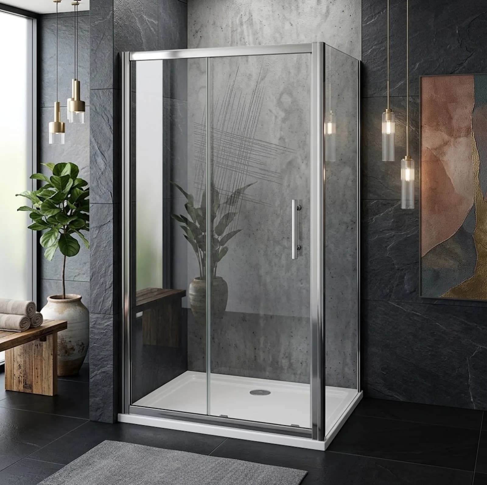 Sliding Shower Door 1200