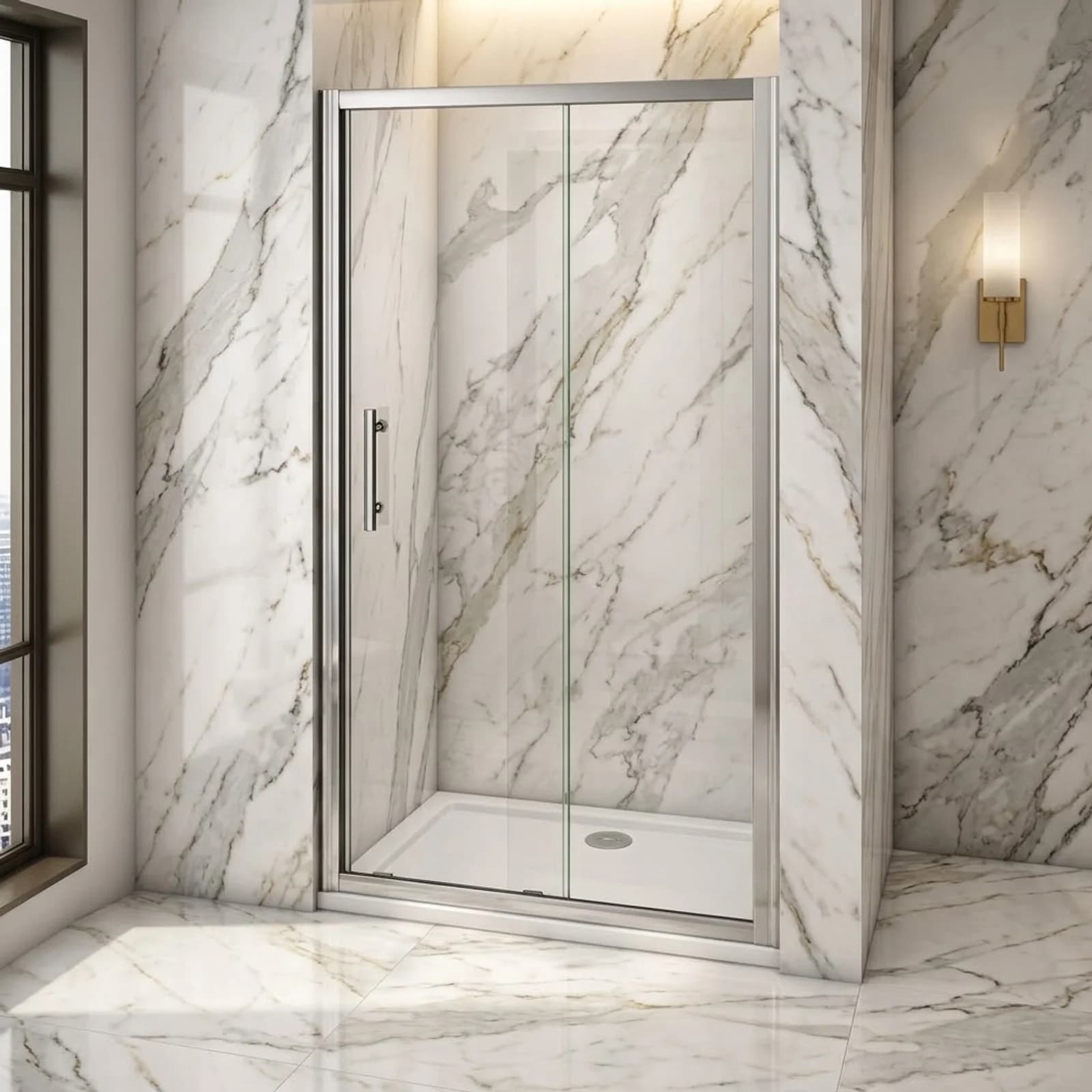 Sliding Shower Door 1600