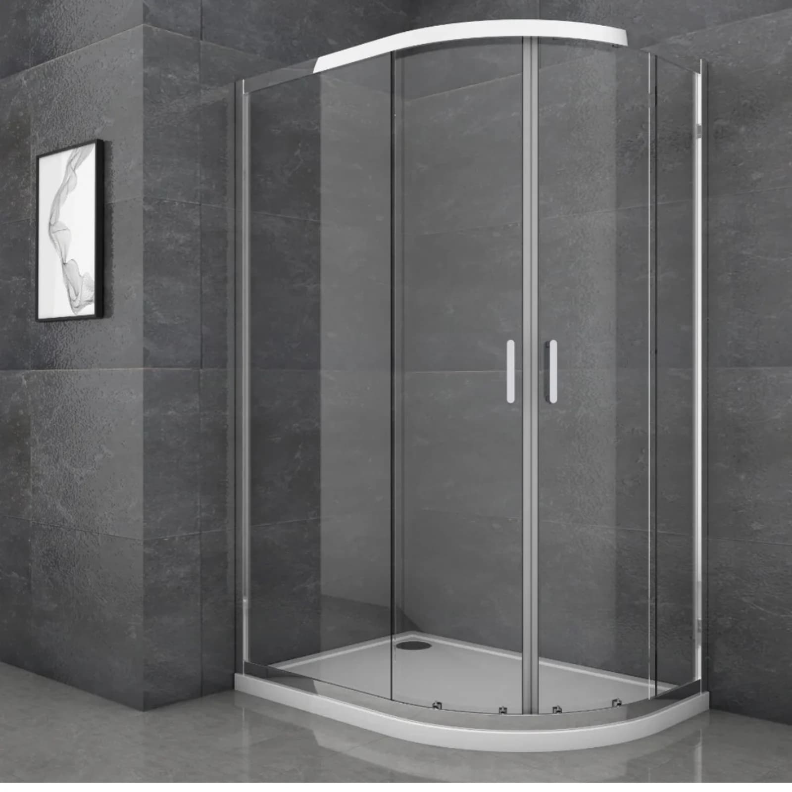 Quadrant Shower Door 1000 X 800mm
